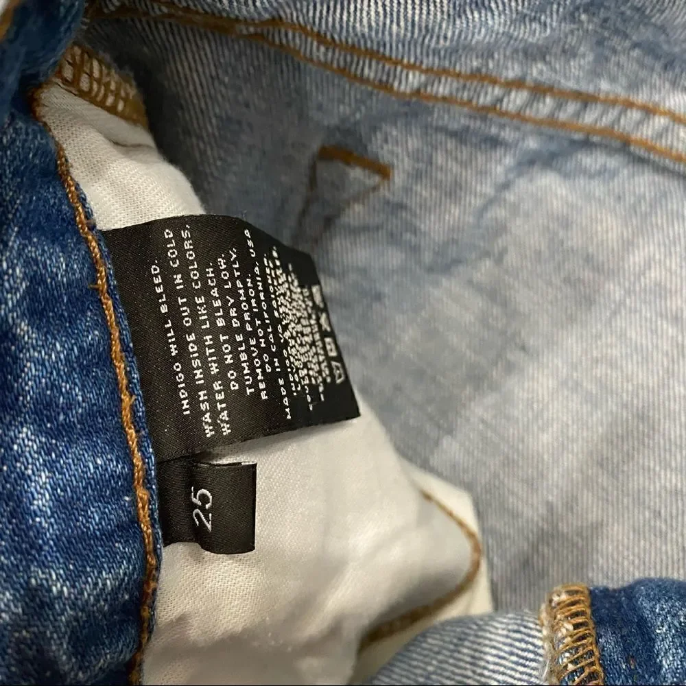 🌟 J BRAND Mako Cutoff Distressed Jean Shorts